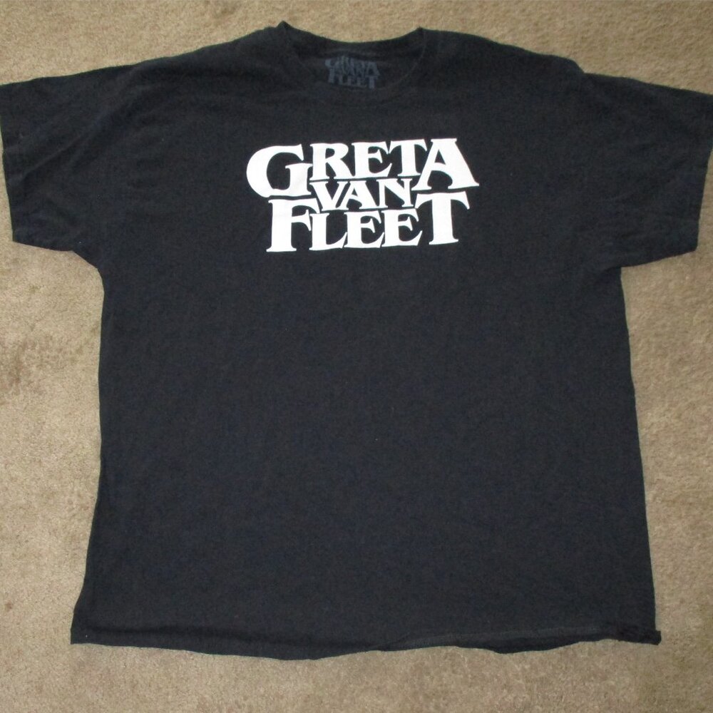Greta Van Fleet Band T-Shirt Men's Size 2X Black